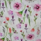 Preview: Baumwolle Flowers digital | offwhite